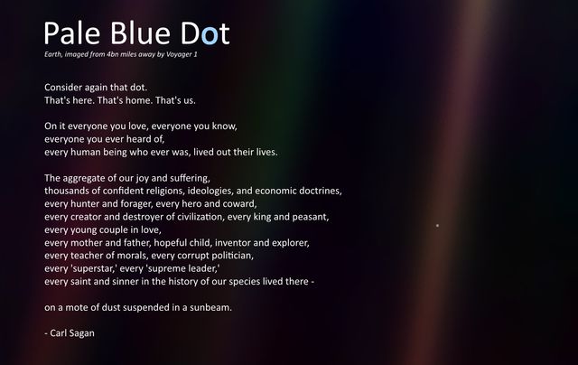《暗淡蓝点》Pale Blue Dot